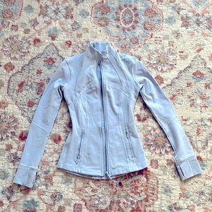 Lululemon Define Jacket baby blue size 0